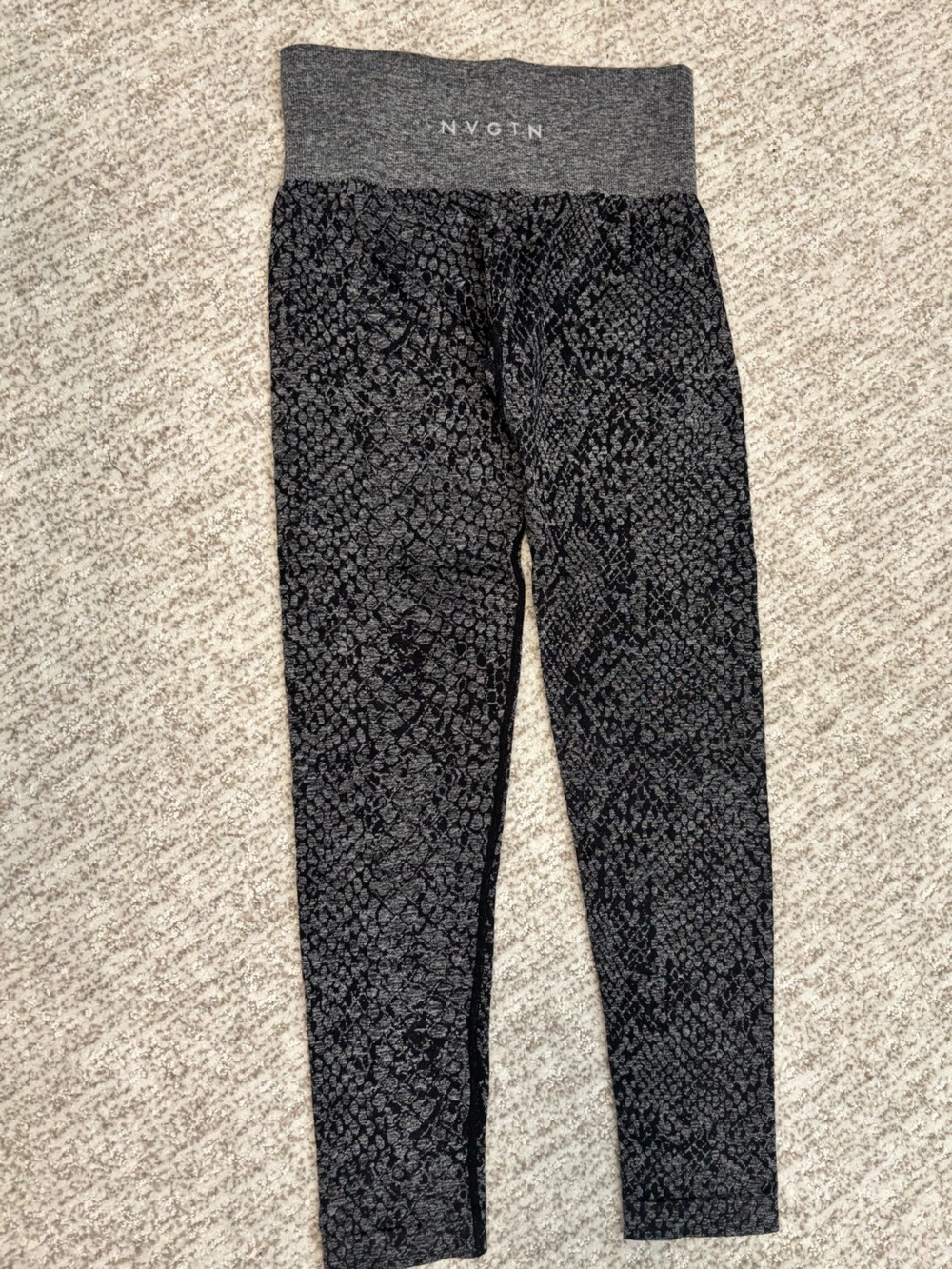 NVGTN Snakeskin Leggings